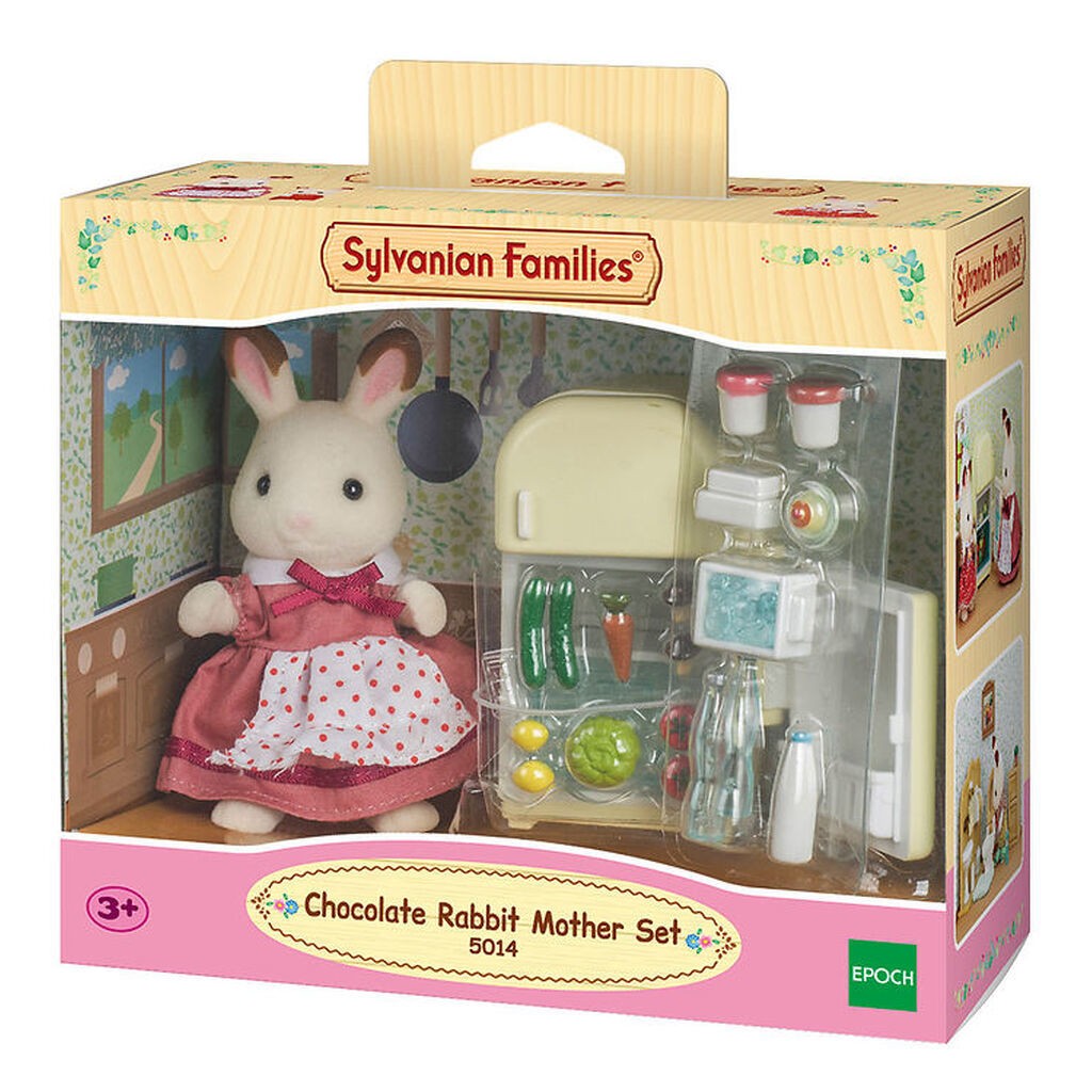 Sylvanian Families - Chocolate Rabbit Mother Set - 5014