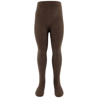 GoBabyGo Skridsikre Strømpebukser - Chocolate