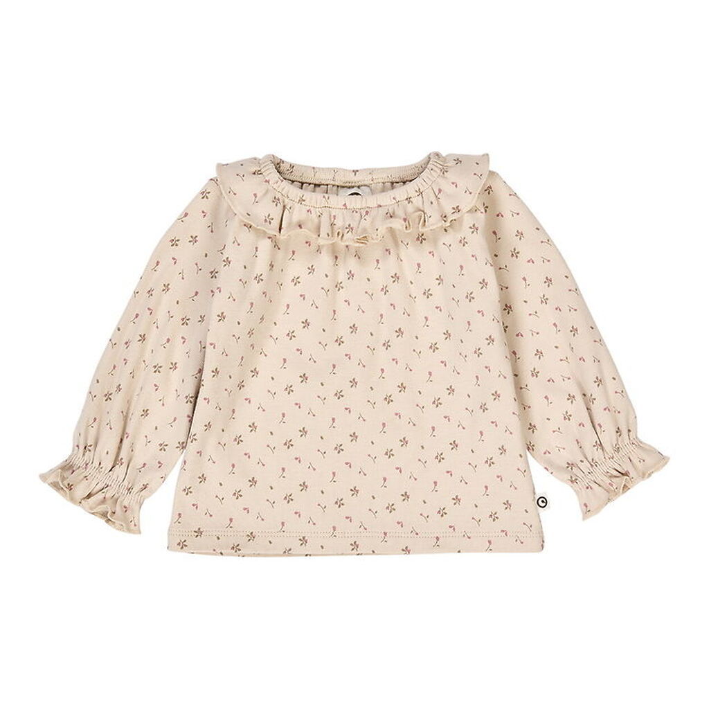 Müsli Bluse - Aster Frill - Oak/Nostalgia Rose/Beige