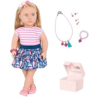 Our Generation Dukke - 46 cm - Alessia m. Smykkeskrin