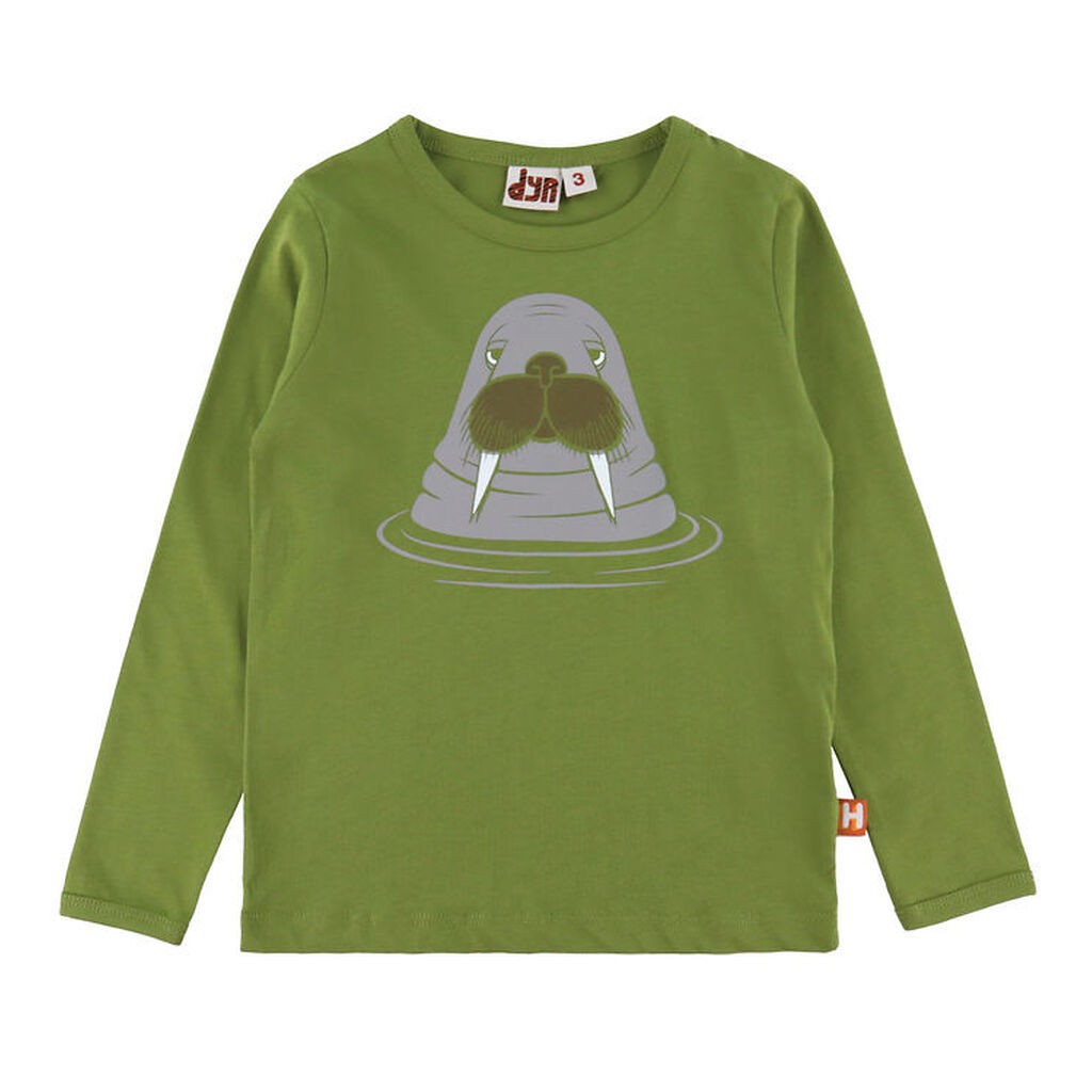 DYR-Cph Bluse - Dyrshedding - Olive Hvalros