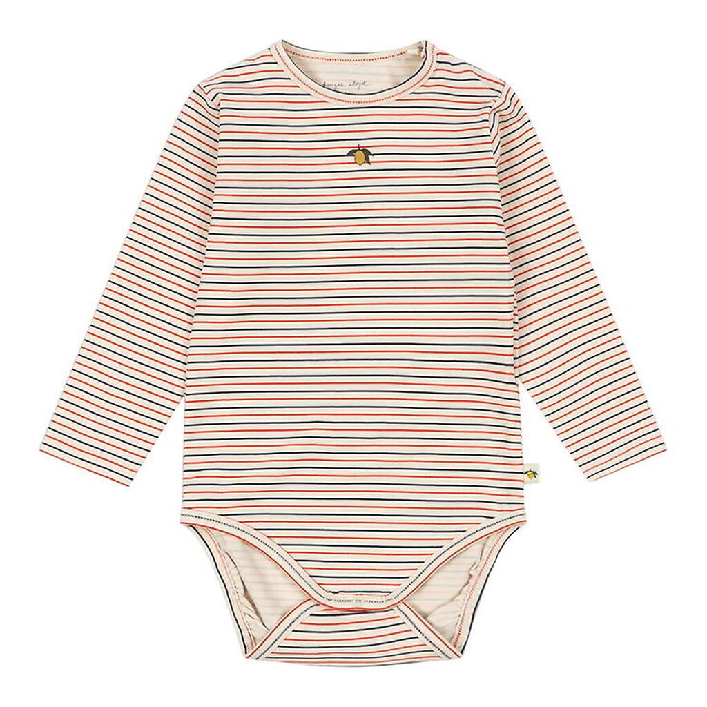 Konges Sløjd Body l/æ - Basic - Stripe Tricolore Petit