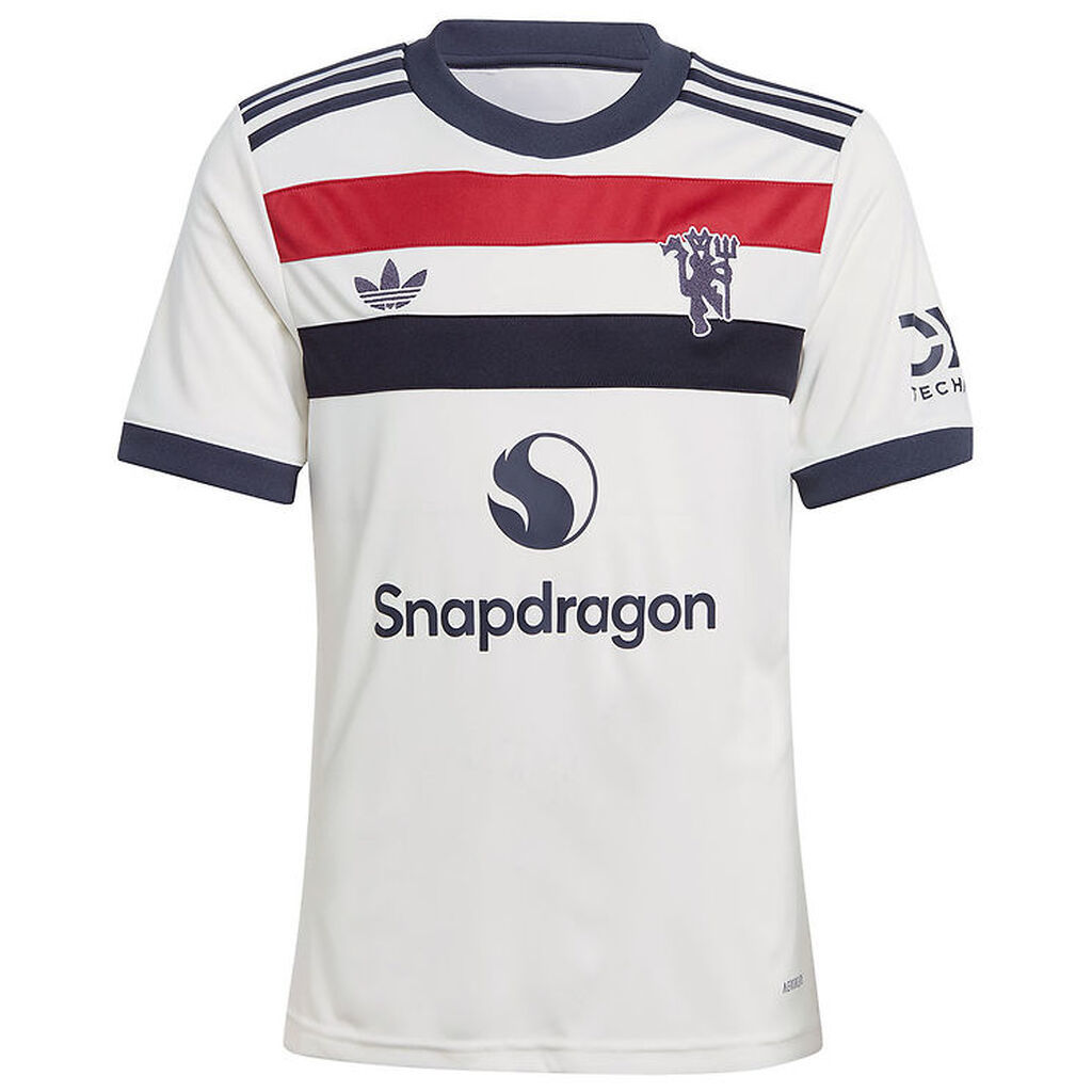 adidas Performance Fodboldtrøje - MUFC 3 JSY Y - Offwhite