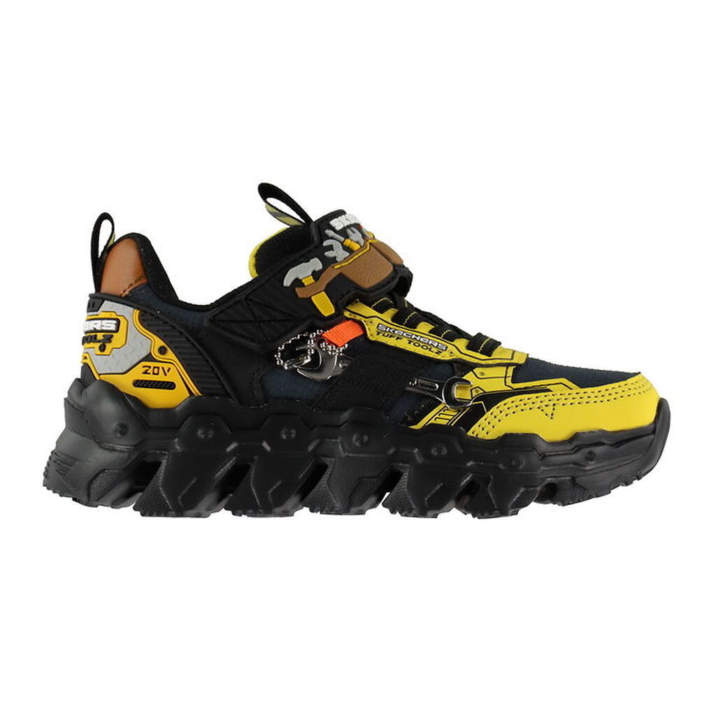 Skechers Sko - Mega Flex Lite - Tuff Toolz - Yellow/ Black