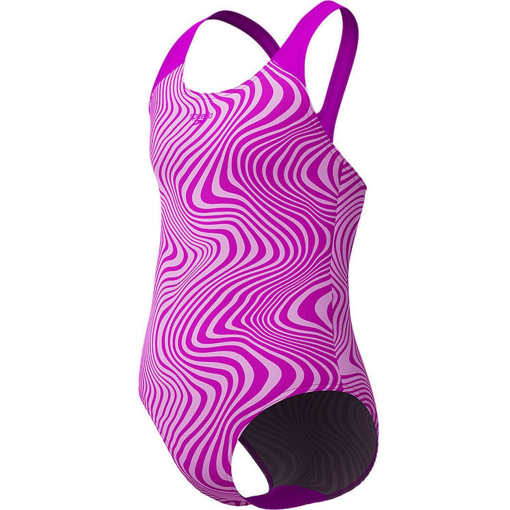 Speedo Badedragt - Digital Allover Splashback - Pink