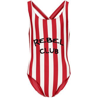 Kids Only Badedragt - KogHoliday - Mars Red/Cloud Dancer/Rebel C