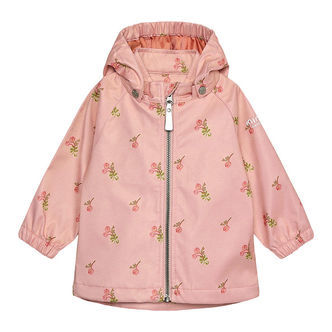 Minymo Softshelljakke - Silver Pink