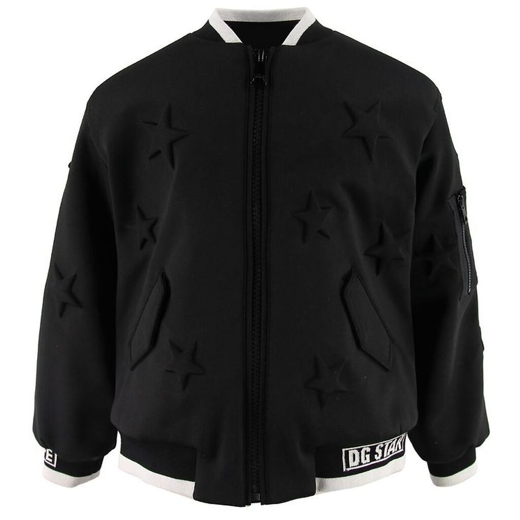 Dolce & Gabbana Bomberjakke - Millennials Star - Sort
