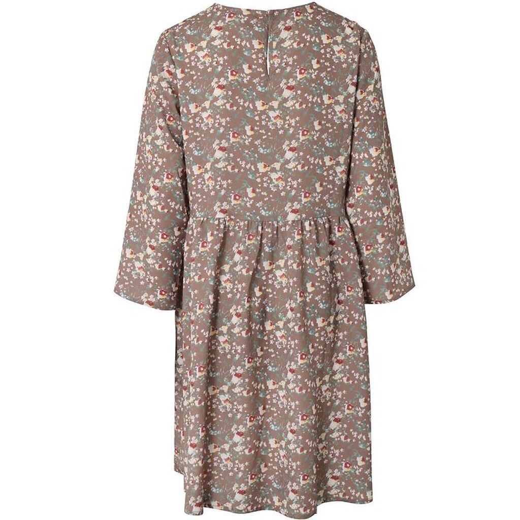 Hound Kjole - Brun m. Blomster
