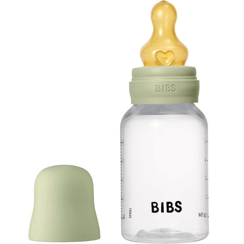 Bibs Sutteflaske - 150 ml - PP/Naturgummi - Sage