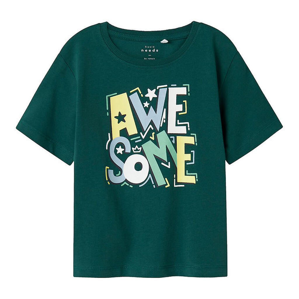 Name It T-shirt - NmmVictor - Forest Biome/Awsome
