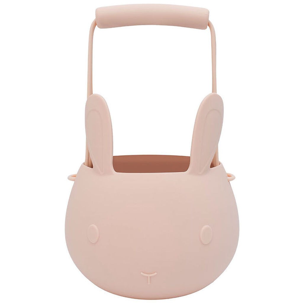 We Might Be Tiny Spand - Bunny Basket - Pink