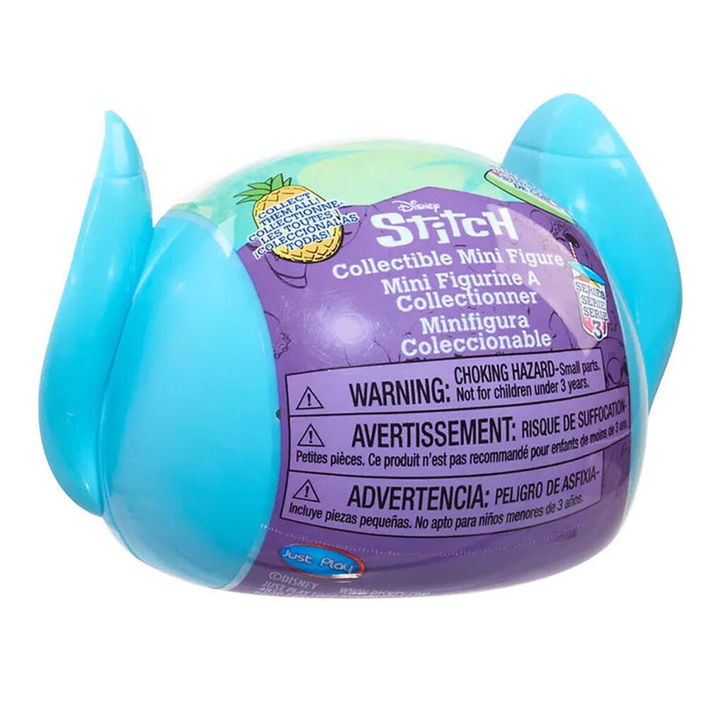 Disney Stitch Legetøj - Blind Capsule Food Figures - Assorteret