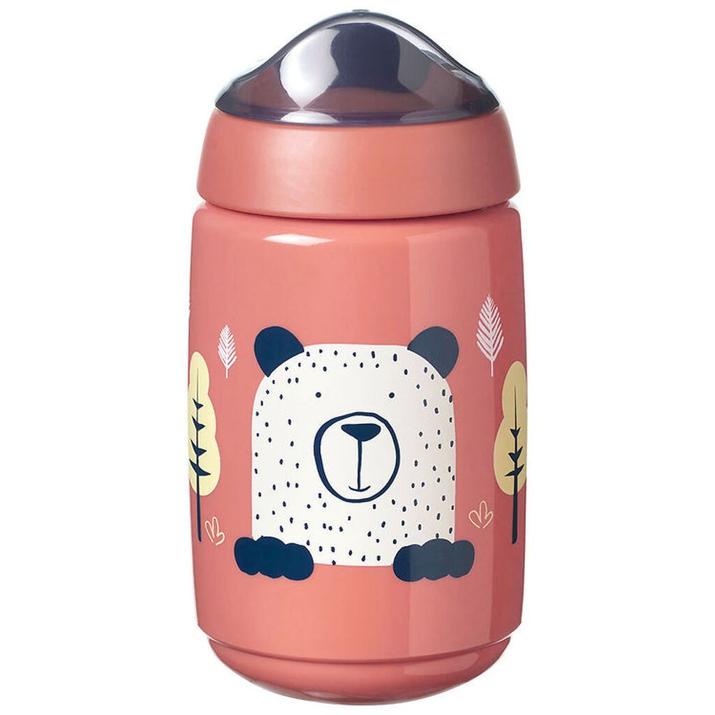 Tommee Tippee Tudekop - Superstar - 390 ml - Orange m. Bjørn