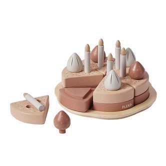 Flexa Fødselsdagskage - Træ - Play - Multi