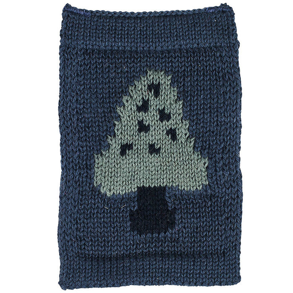 Smallstuff Strikket Flag - Svamp - Blå Motiv