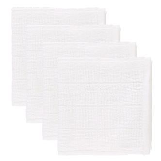 Pippi Vaskeklude - 4-pak - Hvid