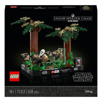 LEGOÂ® Star Wars - Diorama Med Speederjagt På... 75353 - 608 Dele