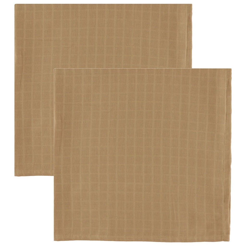 Cam Cam Stofbleer - 70x70 cm - 2-pak - Honey