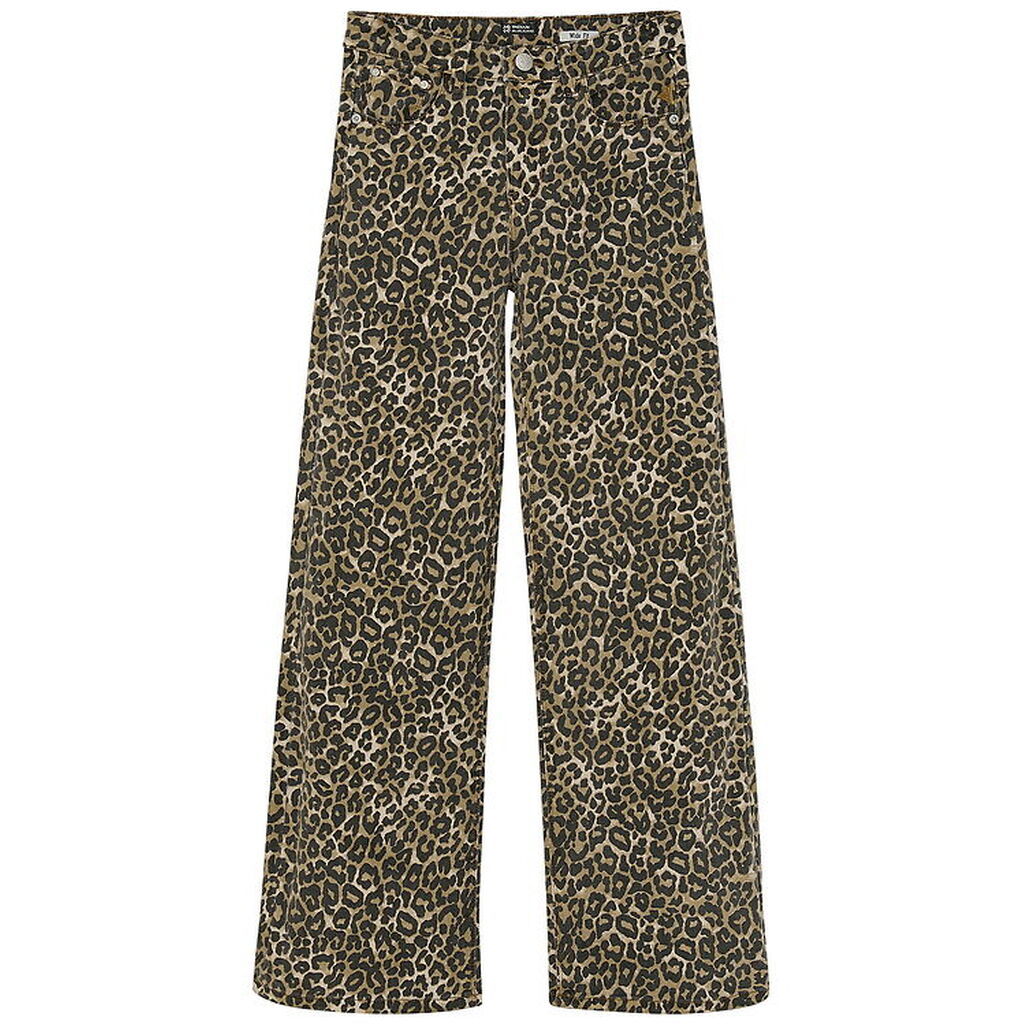 Indian Blue Jeans Jeans - Wide Fit - Leopard