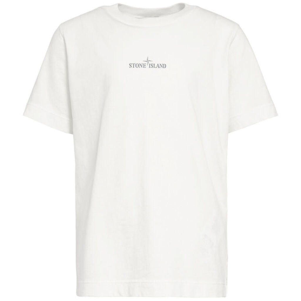 Stone Island T-shirt - Hvid m. Print