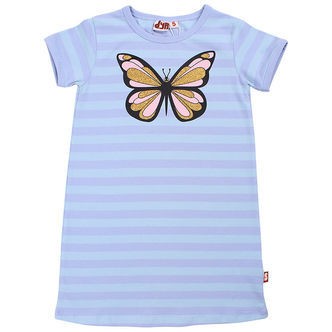 DYR-Cph Kjole - Dyrloud - Lila/Baby Blue Sommerfugl