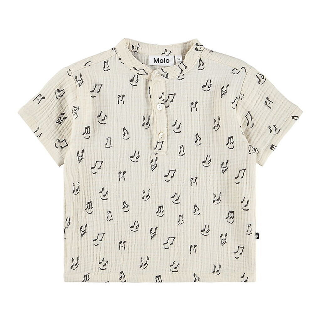 Molo Skjorte - Musselin - Evero - Happy Notes