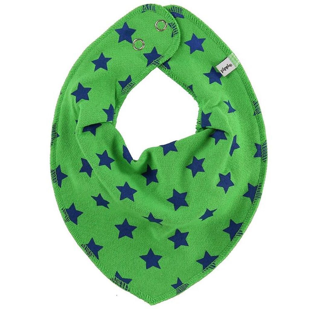 Pippi Savlesmæk - Spids - Grøn m. Blå stjerner