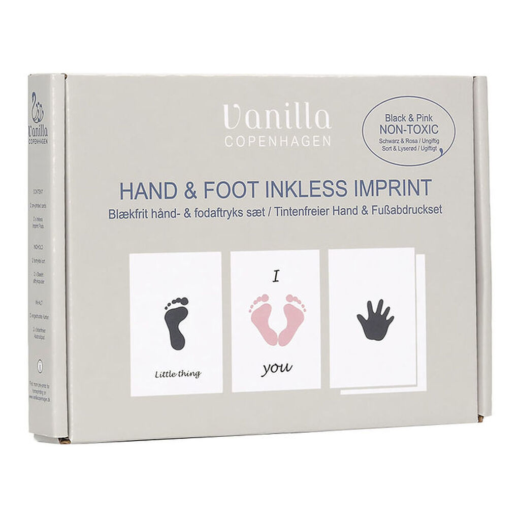 Vanilla Copenhagen Hånd- og Fodaftryksæt - Inkless