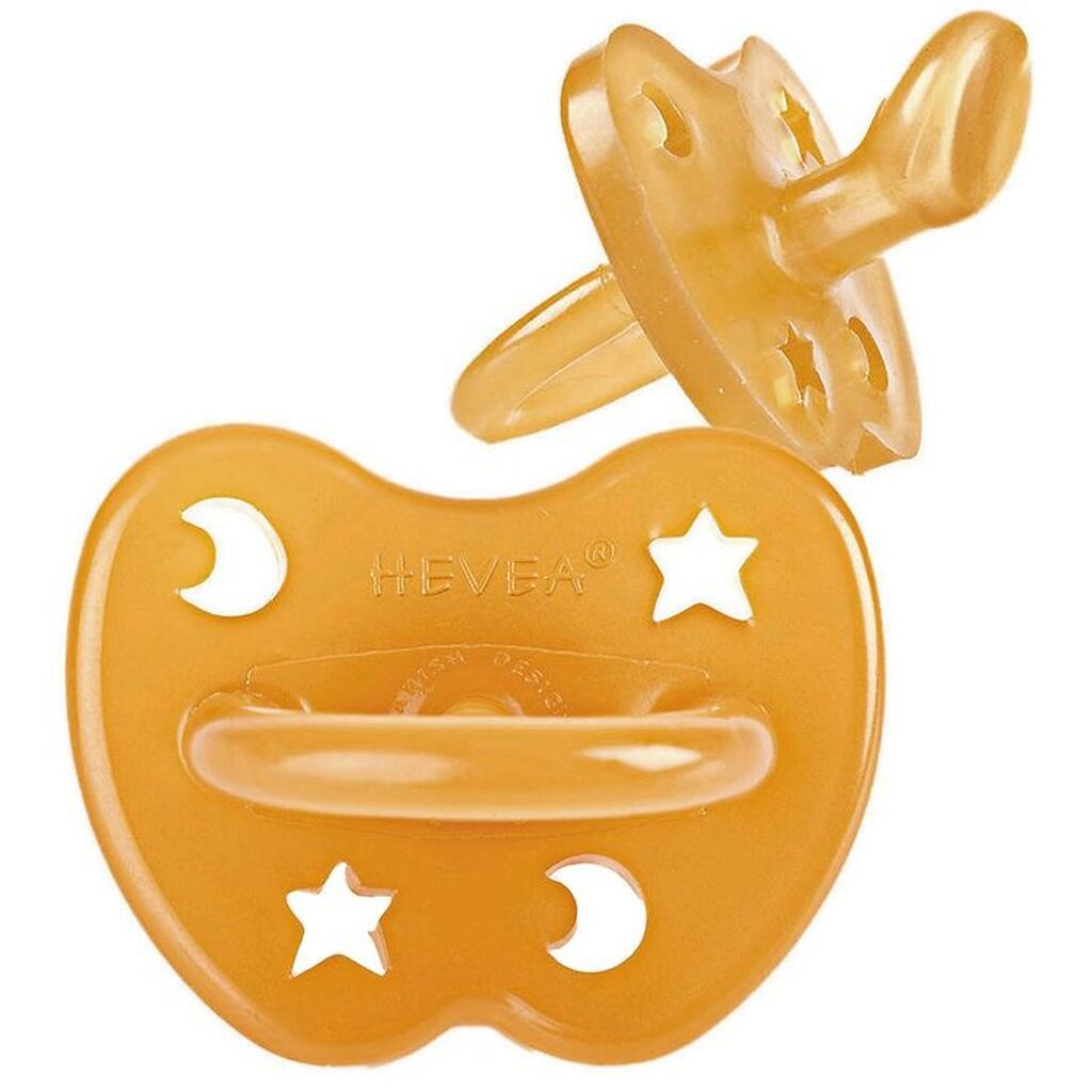 Hevea Anatomisk Sut - Stjerne/Måne