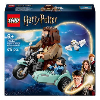LEGOÂ® Harry Potter - Hagrid & Harry's Motorc... 76443 - 617 Dele