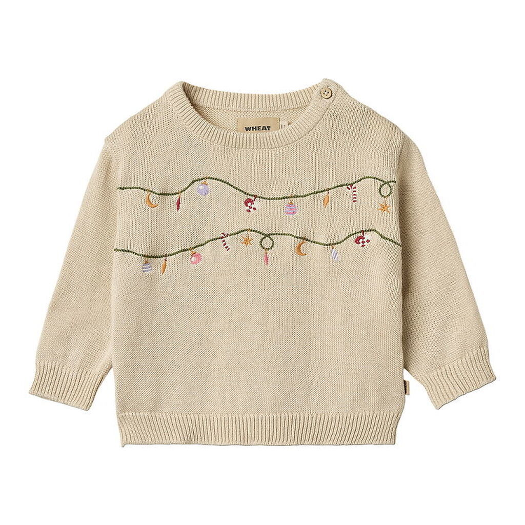 Wheat Bluse - Strik - Lisa - Offwhite