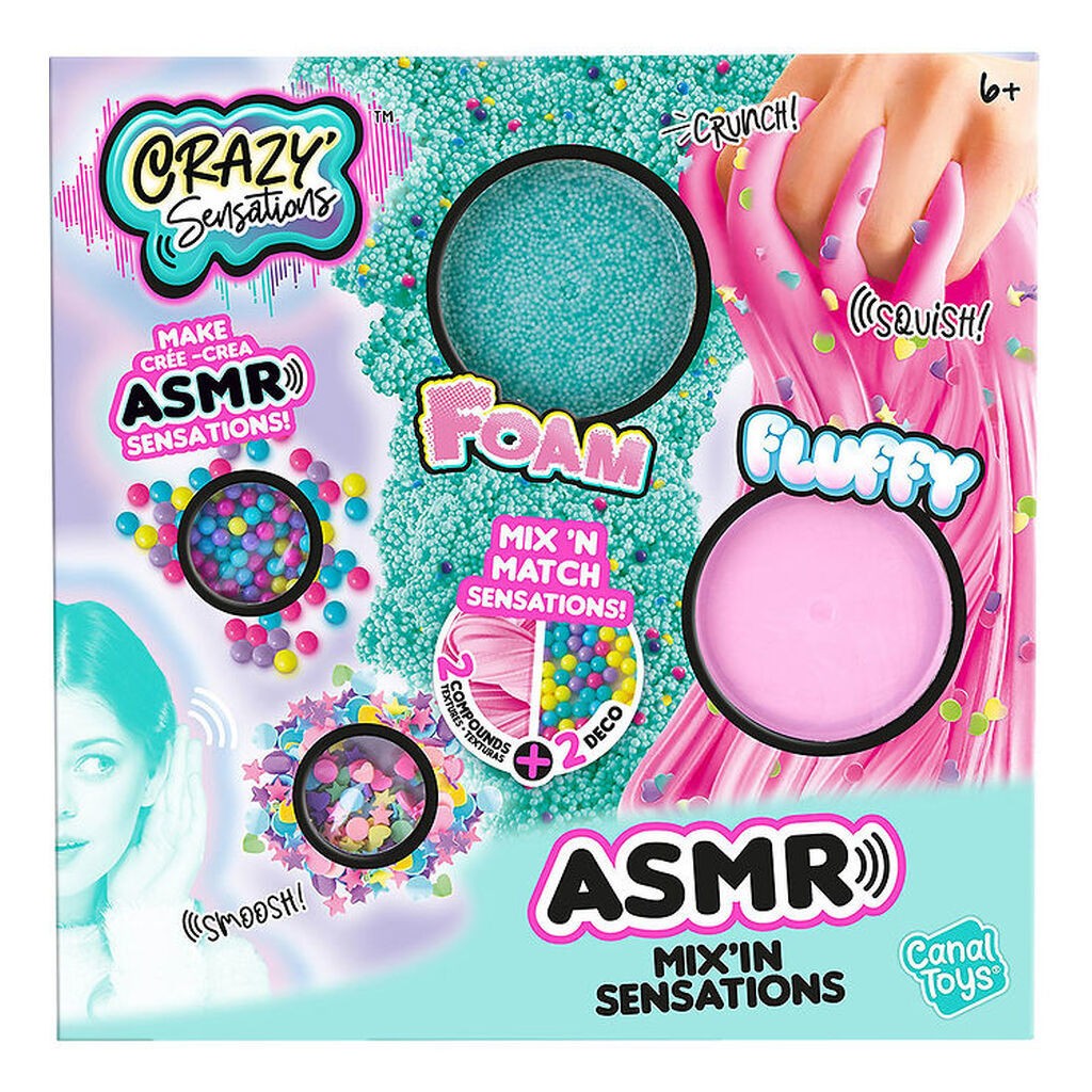 Crazy Sensations Sæt - ASMR - Mix 'In Sensations - 2 stk.