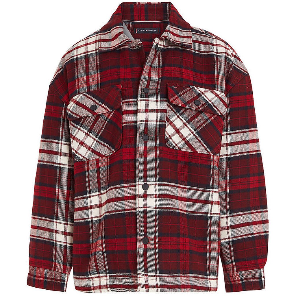Tommy Hilfiger Skjorte m. For - Shearling Lined Tartan - Multi C