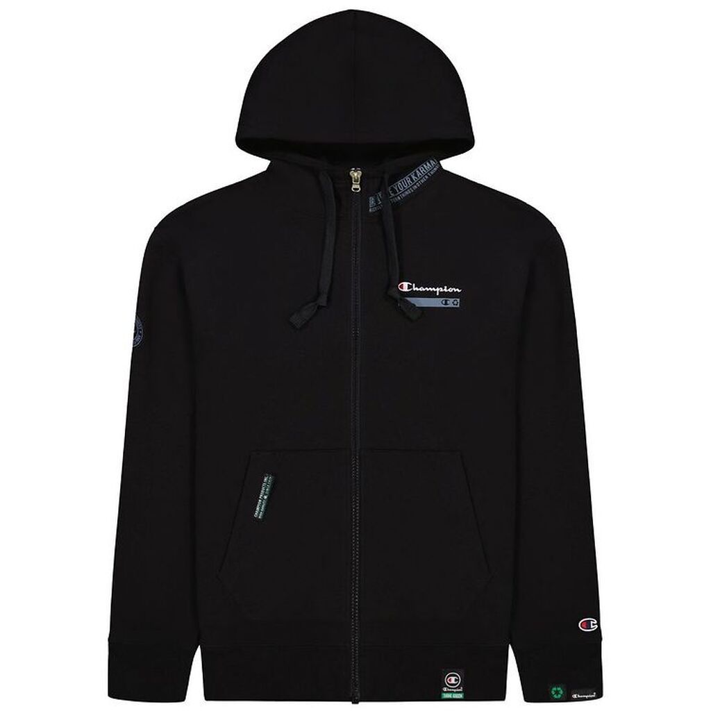 Champion Fashion Cardigan - Sort m. Logo