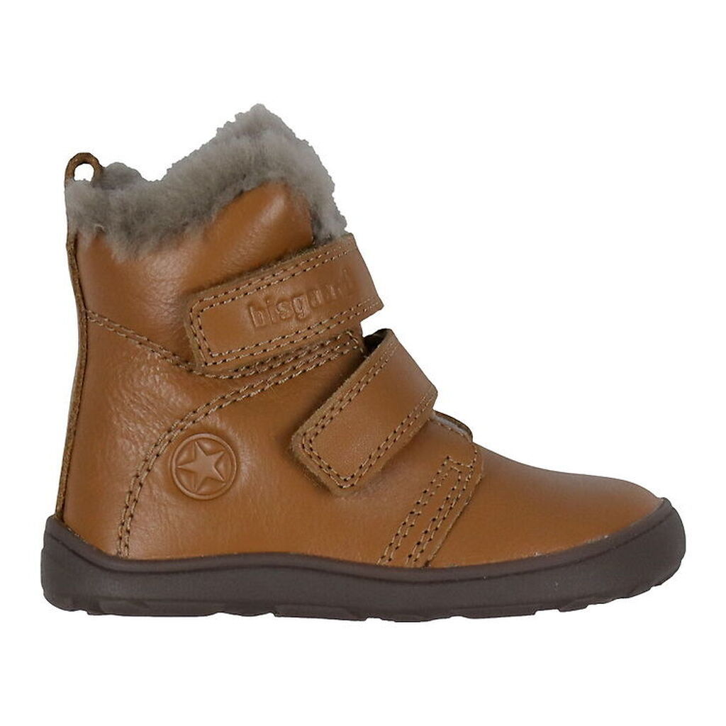 Bisgaard Vinterstøvler - Emil - Barefoot - Cognac