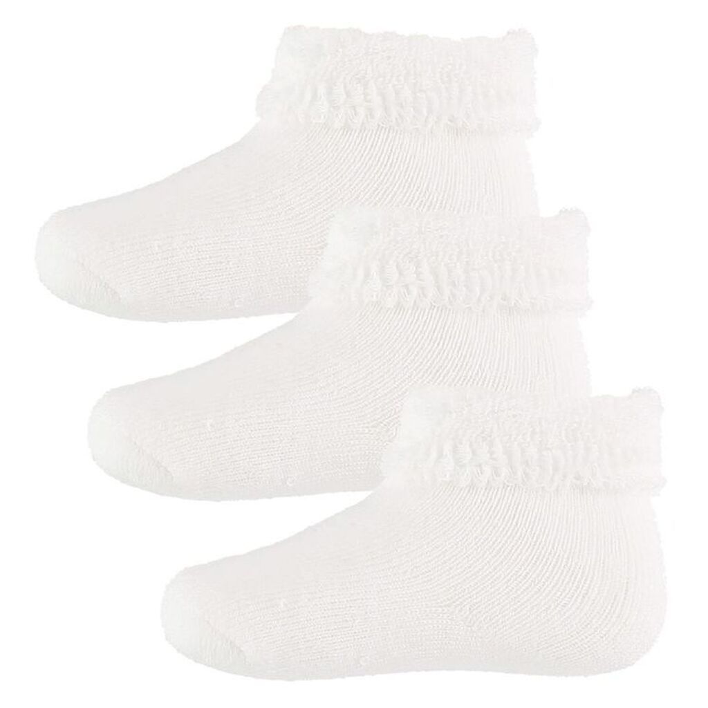 Melton Strømper - 3-pak - Hvid