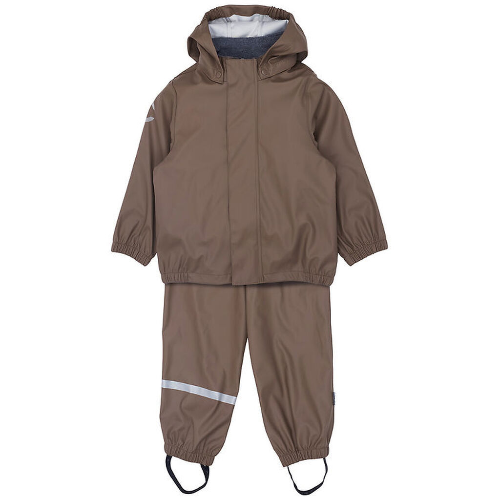 Mikk-Line Regntøj - PU - Chocolate Chip