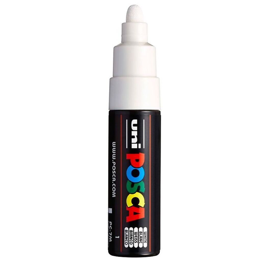 Posca Tusch - PC-7M - Hvid