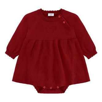 Hust and Claire Kjolebody - Strik - HCKlara - Teaberry m. Hjerte