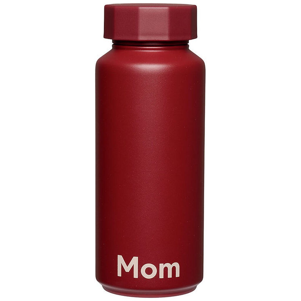 Design Letters Termoflaske - 500 ml - Mom - Syrrah Burgundy
