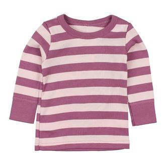 Katvig Classics Bluse - Lys Rosa/Lillastribet