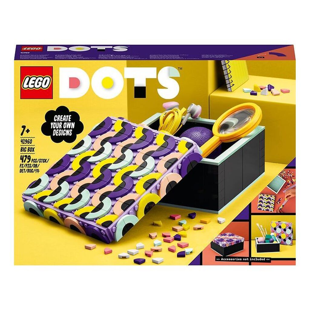 LEGOÂ® DOTS - Stor Æske 41960 - 479 Dele