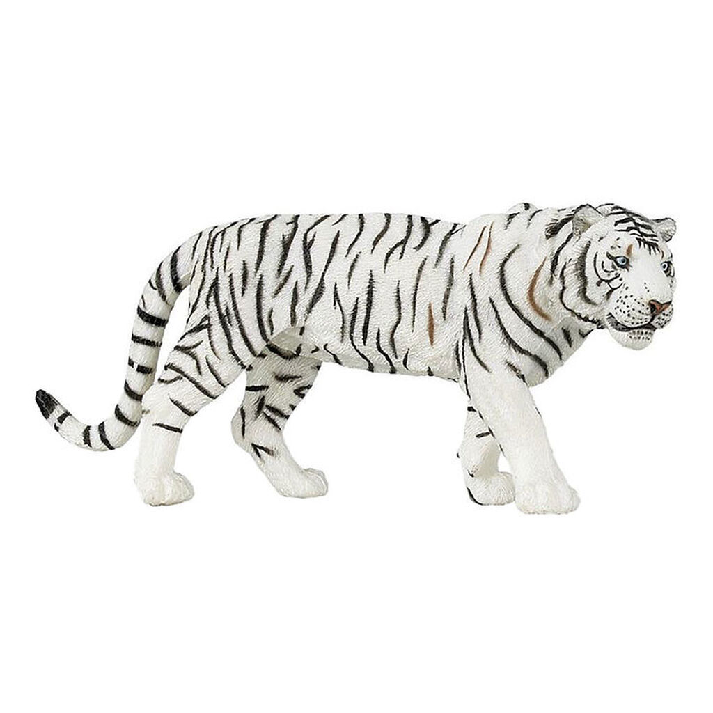 Papo Hvid Tiger - H: 6,8 cm