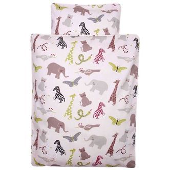 Smallstuff Dukkedyne & Pude m. Betræk - Savannah - Soft Rose