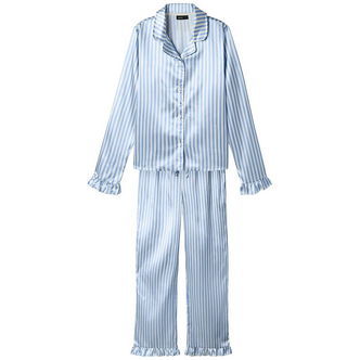 LMTD Pyjamas Set - NlfNightystripes - Windsurfer/White Alyssum