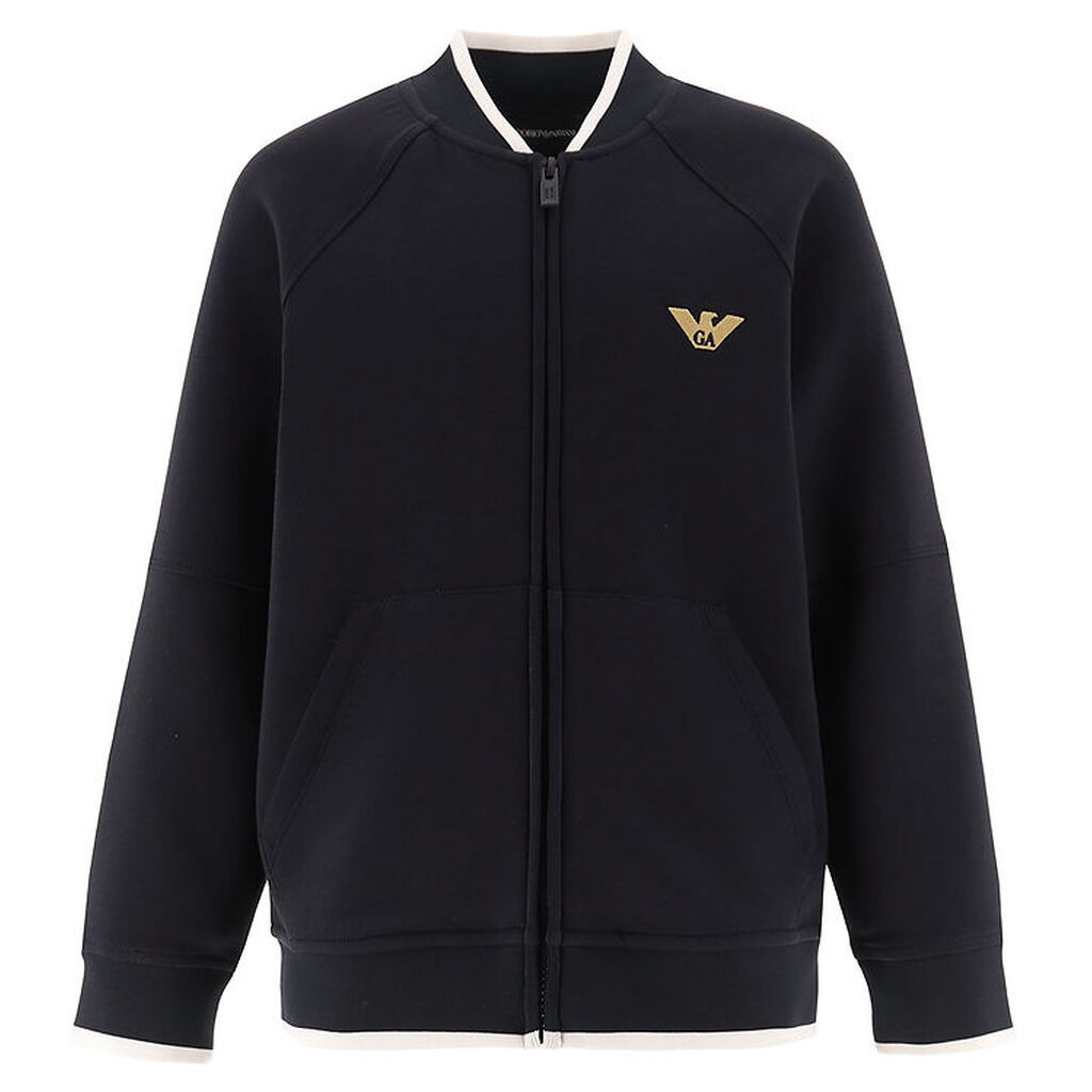 Emporio Armani Cardigan - Navy m. Slange