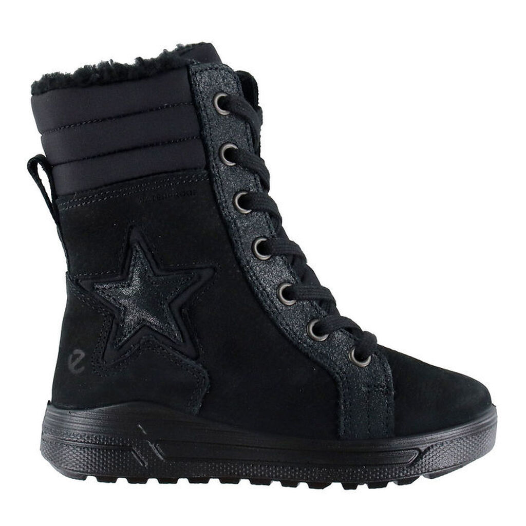 Ecco Vinterstøvler - Urban Snow K Lace Up - Sort