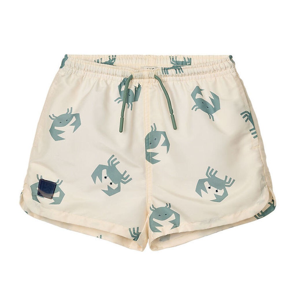 Liewood Badeshorts - Aiden - Crab/Sandy
