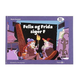 Straarup & Co Bog - Hej ABC - Felix og Frida Siger F - Dansk